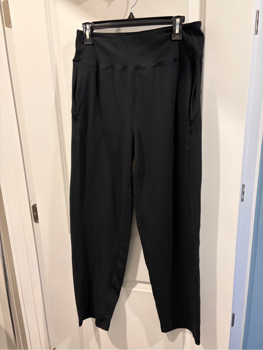 90 Degree By Reflex Black Wide Leg Active Pants